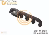 Saa6D107 Exhaust Manifold-1